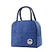 MIAOMSI Torba piknikowa Lunch Box Torebki Torba Lunch Termiczna Żywność Torba Przewoźnik Lunch Torby Dla Kobiet BagsCooler Torby Mrożone Torby (Color : Blue)