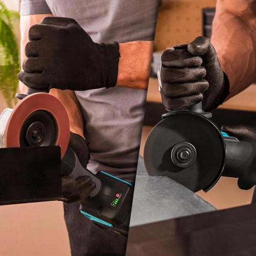 Cecotec Smerigliatrice Angolare A Batteria Radialpower 2120 Freemove. 900W Potenza, Velocità Con Batteria 21V, Testa M14, Dischi Inclusi, Manico Regolabile Per Massimo Comfort E Versatilità - 5