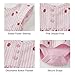 YOURDIARY Baby Girls' Sleeveless Bodysuit Dress Floral Ruffle Sleeve Summer Clothes for Baby Girl Rompers Dress with Bloomers Socks and Headband Pink 0-3 Months