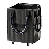 Genérico bols De Compras Plegable - Ruedas Para Carrito De Compras,Bolsas Cons Carretilla Reutilizables, Carretilla GrandeTrabajo Pesado Plegable Para Comestibles Con Asa Con Ruedas, bols P