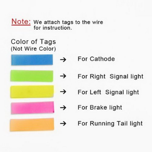 Super Bright 19 Motocycle Led Rear Running Turn Signal Tail Light Integrated Taillight Fit For Yamaha Yzf R1 2004 2005 2006 Smoke #TOP7