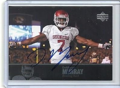 2011 Upper Deck College Football Legends Autograph Card # 86 DEMARCO MURRAY