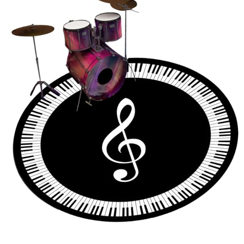 Tapis de batterie jazz antidérapant pour stopper les vibrations des percussions