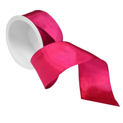 Morex Ribbon 1-1/2-Inch by 4-Yard Spool French Wired Lyon Ribbon, Magenta
