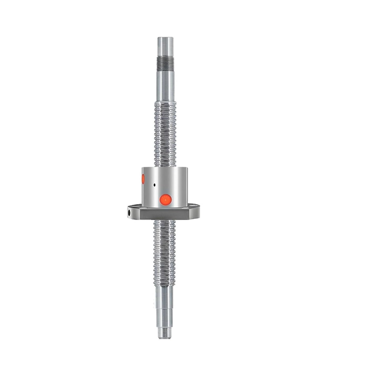 Ball Screw, Linear Motion Ball Screw Ball Screw SFU2005 1pcs Ball Screw with End Machined+ 1pcs Single Ball Nut(400mm Total L)