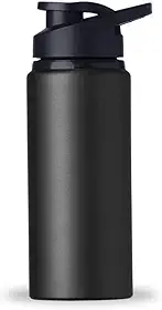 Garrafa Squeeze 600ml Alumínio Água Fitness Academia Esporte Escritório Garrafa de Água Reutilizável Leve Resistente - LEVICTOR