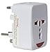 Produktbild Doppelpack Reiseadapter universell / geeignet für über 50 Länder, USA Japan China Australien GB / ca.7,5x5x4cm / Steckdosenadapter / Multistecker / Steckdose / Ausland / Trendyshop365