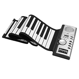 HMTOHL 61 Touches Main Roll Up Piano Portable Pliant Orgue Électronique Clavier Instruments Silicone Clavier Souple - Les Beatles, Paul McCartney, John Lennon, RIngo Starr, George Harrison