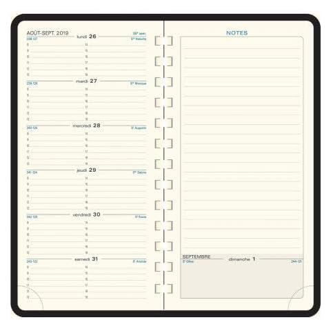 Exacompta Recharge Agenda Semainier 2025 Cover