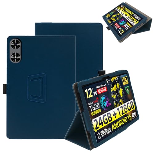 For SVITOO P12 �P�[�X �^�u���b�g12�C���` �ی�P�[�X ����PU �S�ʕی�^ �y�ʔ��^ �_�炩����G�� ���C�z�� �����p���� �h���h�� �Փ˖h�~ SVITOO P12�ی�J�o�[(�_�[�N�u���[)