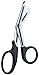 Universal Bandage Scissor, 1 Serrated Blade, Plastic Handle, 15cm/6