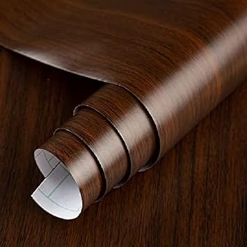 SIA VENDORS Thick Wood Grain Vinyl Adhesive Sticker for Furniture Wallpaper for Walls Waterproof Door Kitchen Wardrobe Cabinet Home Decor (12 X 60 Inch)
