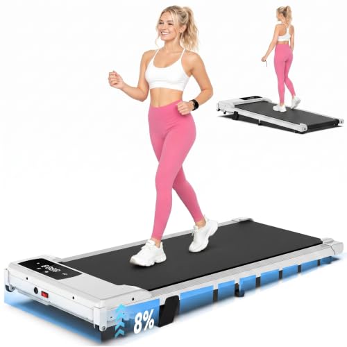 ANCHEER Under Desk Walking Pad with Incline