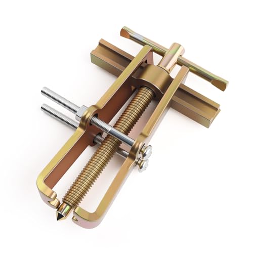 wedfish 4 Inch 2 Jaw Small Gear Puller Adjustable High Strength Pulley Puller Tool for Dismantling Gear and Bearings Professional 2 Jaw Pullers Tool Separate Lifting Automotive Tools