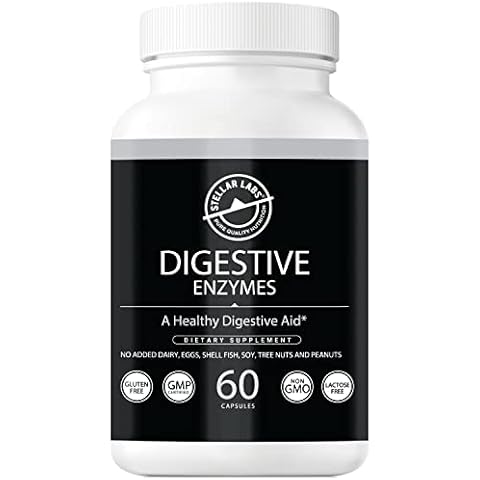 Stellar Labs Digestive Enzyme 60 Count Cover