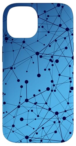 �u���[�J���[�̃l�b�g���[�N�ƃC���^�[�l�b�g�f�U�C���B �X�}�z�P�[�X iPhone 14 �p