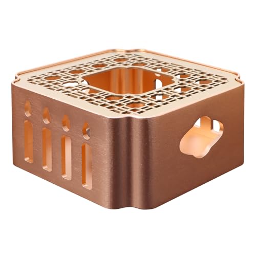 JUKFITA Tea Warmer Base Detachable, Includes Tealight Holder