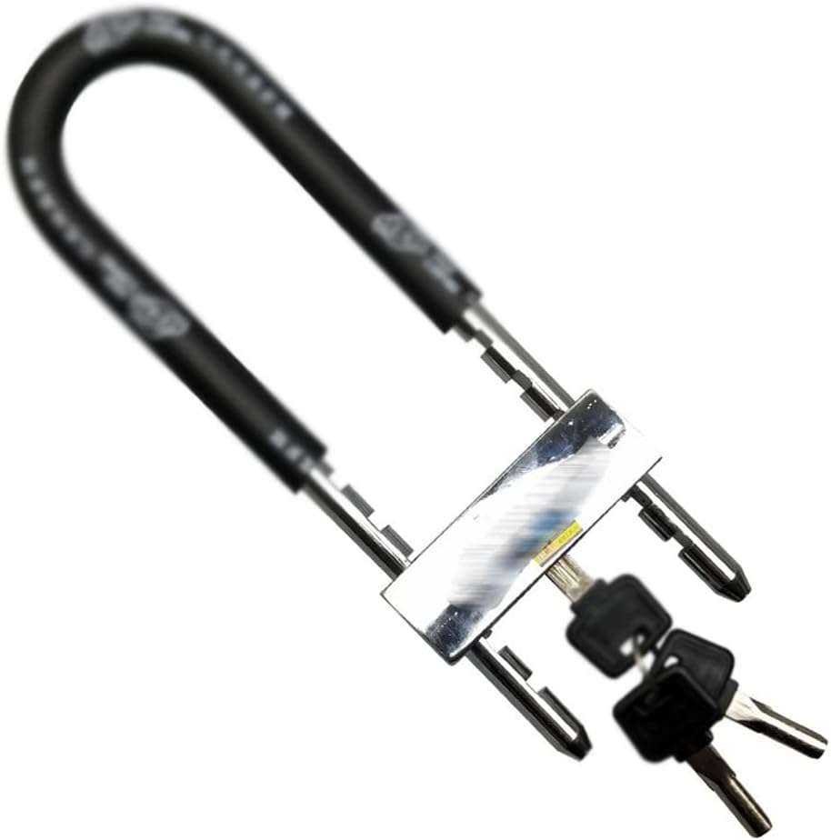 Heavy Locks Bike U Lock with Key,Heavy Duty U-Shape Lock Hardened Bicycle Lock for Bicycle Motorcycle Scooter Ecurity U-Locks for Bicycles