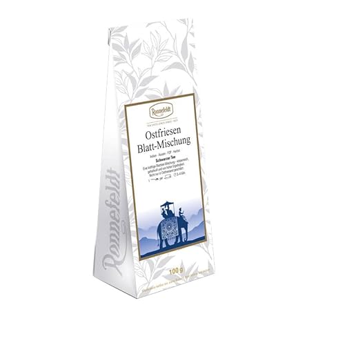 Ronnefeldt - Ostfriesen Blatt-Mischung - Schwarzer Tee aus Assam - 100g