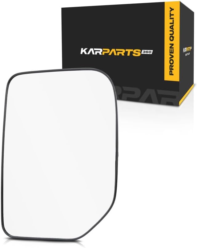 For Toyota FJ Cruiser 2007-2014 Mirror Glass Passenger Side | Non-Heated | w/Backing Plate | Convex Glass Type | Replacement For 8793135A00