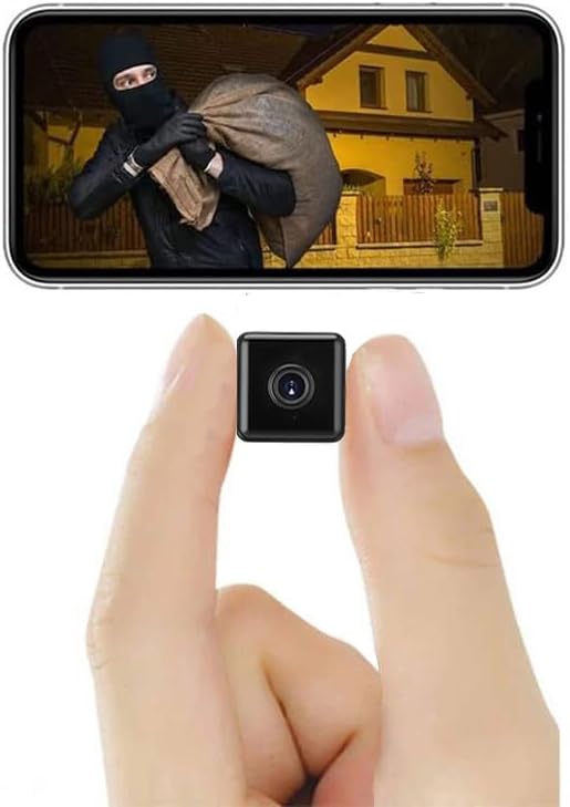 Mini cámara WiFi inalámbrica 4K para interiores, cámaras de seguridad para el hogar, cuerpo pequeño, cámara para exteriores, micro niñera, mascota,