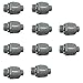 Pro Line Series 10 Pack - 1" Non-Metallic Electrical Liquid Tight Conduit Straight Fittings - 5105100050-10