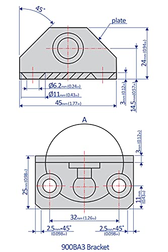Bansbach Easylift Kit With 2 Gas Springs W7W7F46-150-367/180N And Ball Sockets And Brackets 900Ba3S Af641-435 #TOP2
