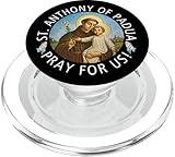 Der heilige Antonius von Padua Heiliger Antonius PopSockets PopGrip für MagSafe