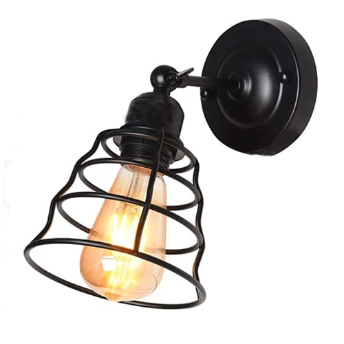 Accesorio de iluminación vintage Edison E27 para pasillos y restaurantes de estilo granero
