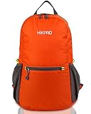 HIKPRO 20L - Der Daypack Meisten Langlebige Gut Leicht Stopfbarer Rucksack, Wasserdicht Reise Wandern orange