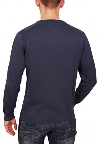 Tommy Hilfiger Pacific V-NK CF Maglia, Blu (403