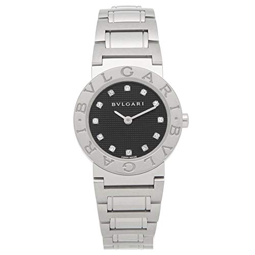 [BVLGARI]�u���K���u���K�� �_�C���C���f�b�N�X �u���b�N BB26BSS/12 �E�H�b�` ���f�B�[�X �r���v �V���A���L [���s�A���i]