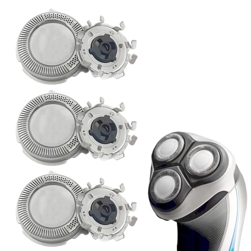 GNHG 3 Cabezales de repuesto SH50 compatibles con Philips, cabezales de repuesto para afeitadora eléctrica con cuchilla afilada compatibles con la serie de afeitadoras 5000,Accesorios(B)