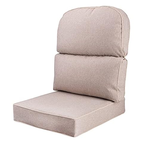 Alfresia Java Cane Conservatory Chair Replacement Cushion | Conservatory Furniture Cushion | Low Back Conservatory Cushion | Choice of Colours/Patterns (Arran Natural) Cover