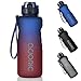 Adoric Trinkflasche Auslaufsicher Wasserflasche 1,5L BPA Frei Große Sportflasche aus Tritan Leicht Nachhaltig für Sport, Fitness, Fahrrad, Outdoor , Wandern, Yoga, Gym