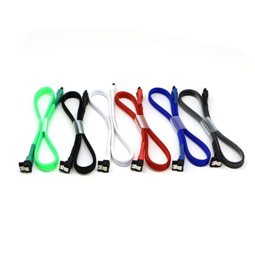 Cable SATA III 6Gbps 45cm Blue ShineBear miniatura 4