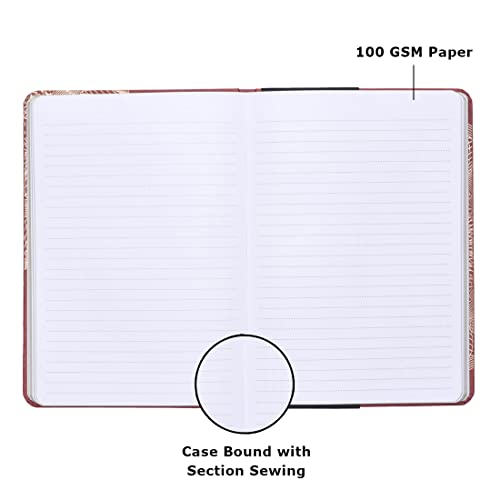 Image of Gold Rush Attractive Design Case Bound Notebook Easy to Carry | Note Down Your Important Information | A5-14.8 cm x 21 cm | Single Line |192 Pages