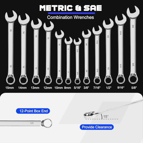 Prostormer 240-Piece Mechanic Tool Kit