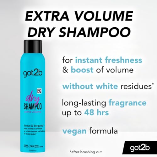 Schwarzkopf Got2b Dry Shampoo Extra Volume 200 ml - vue 3
