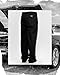 FB County Kackies Outdoor Work Pants for Men, Black, 40 - Unisex Regular Fit, Cotton-Poly, 8.5 oz Twill Pants