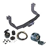 D-Wert: 16,05 kN AHK Anhängerkupplung mit Elektrosatz 7 polig für Mercedes Sprinter / VW LT 28-35 1995-2006 Bus/Kasten Anhängevorrichtung Hängevorrichtung - starr, mit angeschraubtem Kugelkopf