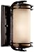 Kichler 9100AZT Hendrik Outdoor Sconce, Textured Architectural Bronze