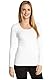 Langärmliges T-Shirt unsichtbar – inthermax© Gr. XXXL, weiß