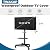 55-60"Outdoor TV Cover for Mobile TV Cart,Outdoor TV Stand Weatherproof Cover Fits Universal TV Stand,Waterproof & Dustproof tv cover for outside rolling tv stand .Only Cover,No television stands