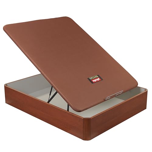 Miniatura 2 de Pikolin Canapé Abatible Madera Naturbox 2.0 Entrega, Montaje Y Retirada De Usado Incluida 150x190 Cerezo Gran Capacidad De Almacenamiento 36 Cm Altura 4 Esquinas Redondas