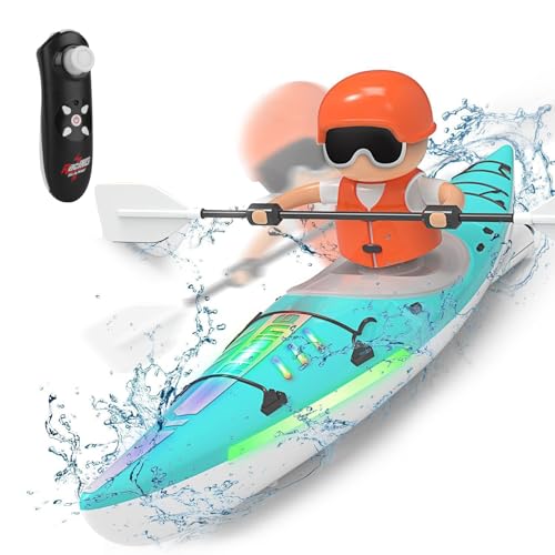 OBEST Bateau télécommandé, kayak de simulation haute...