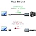 Poyiccot USB C to Toslink Optical Audio Adapter 20cm/7.87inch, USB C Male to Toslink Female Supports SPDIF Audio Output Suitable for Notebook Computers, Tablets, Mobile Phones.
