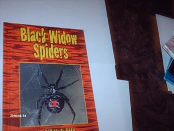 Hardcover Black Widow Spiders Book