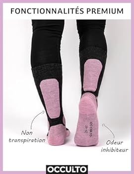 Bench Chaussettes En Laine Corrine Femme, Lot De 2, Noir/blanc D'hiver