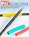 5/16in Heat Shrink Tubing - 3:1 Adhesive Lined, Shrinkable Wire Wrap Tube, 12FT, 6 Colors, Marine Grade Waterproof, Insulated Sealed, Oil & Wear Resistant for Industrial, Automotive, Cable Repair